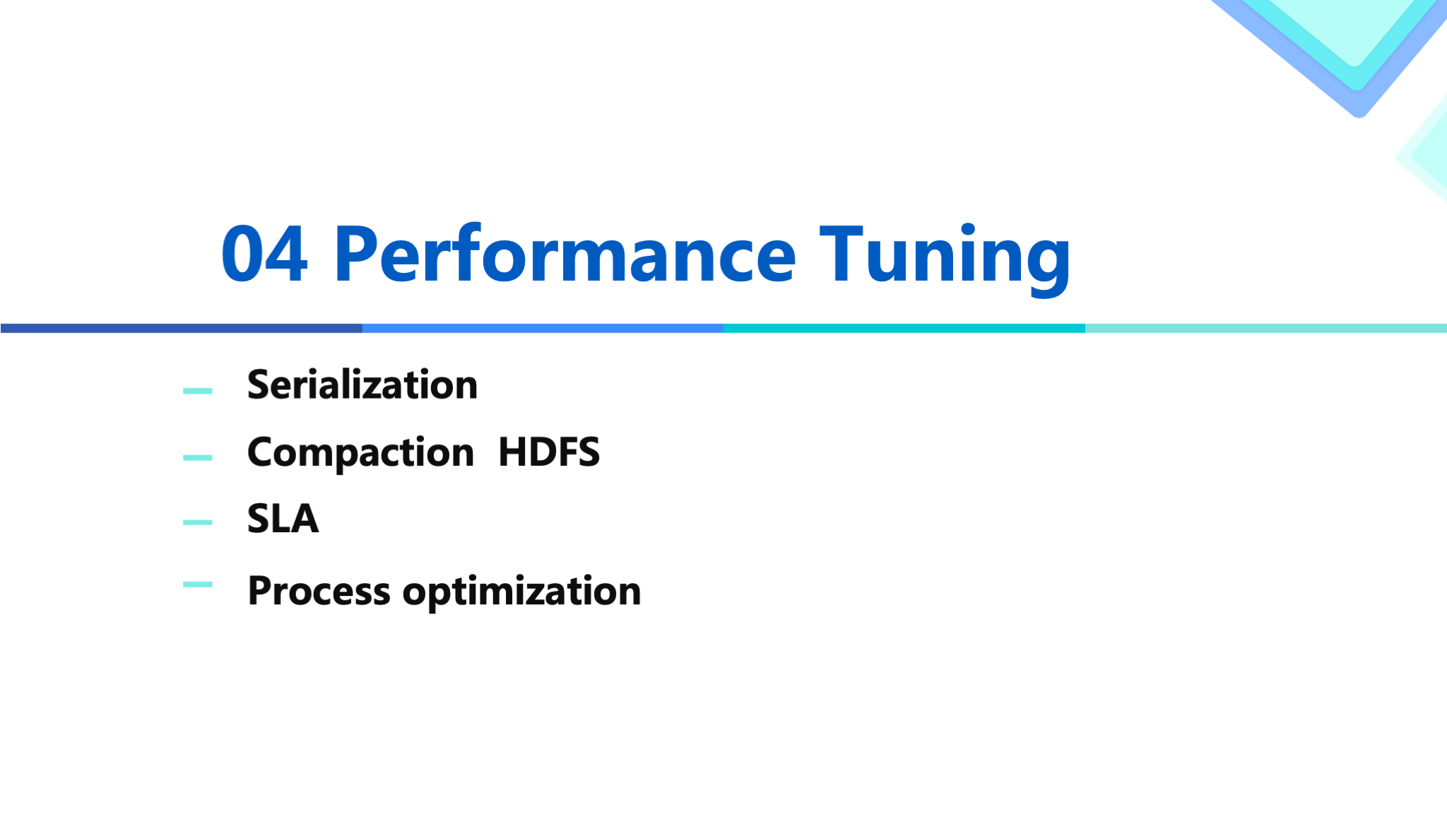 slide11 performance tuning